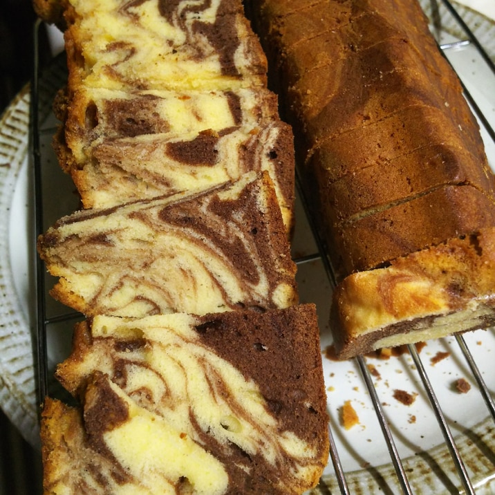 ホットケーキミックス ココアマーブルパウンドケーキ レシピ 作り方 By コック明星 楽天レシピ ホットケーキミックス ココアマーブルパウンドケーキ レシピ 作り方 By コック明星 楽天レシピ